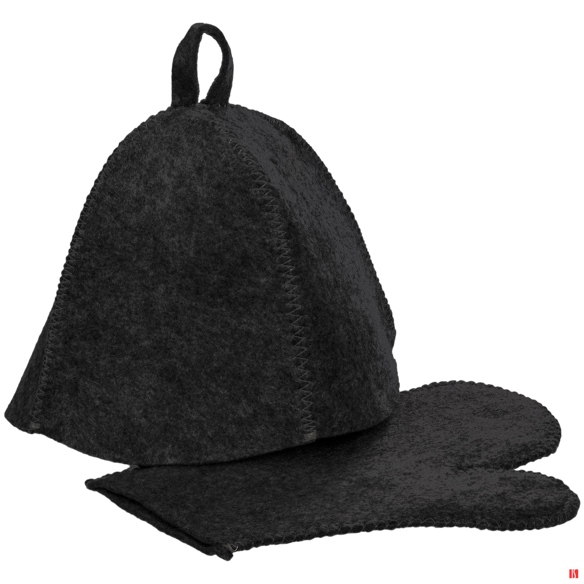 Купить Набор для бани Heat Off, ver.2, черный Набор для бани Heat Off, ver.2, черный