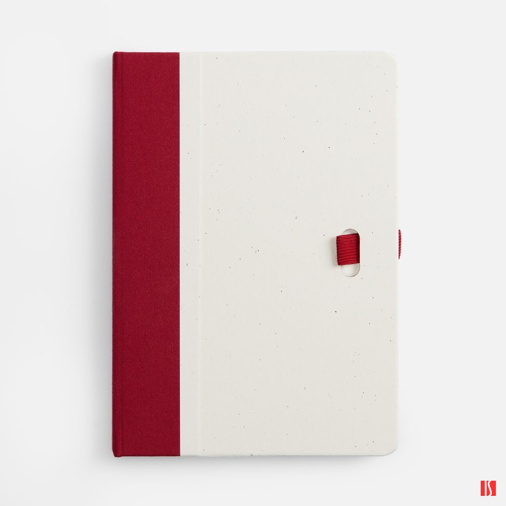 Блокнот MilkMake, красный