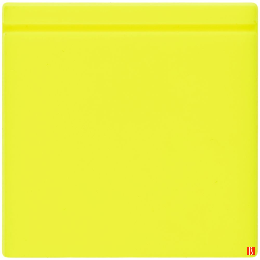 Лейбл из ПВХ Kare, желтый неон