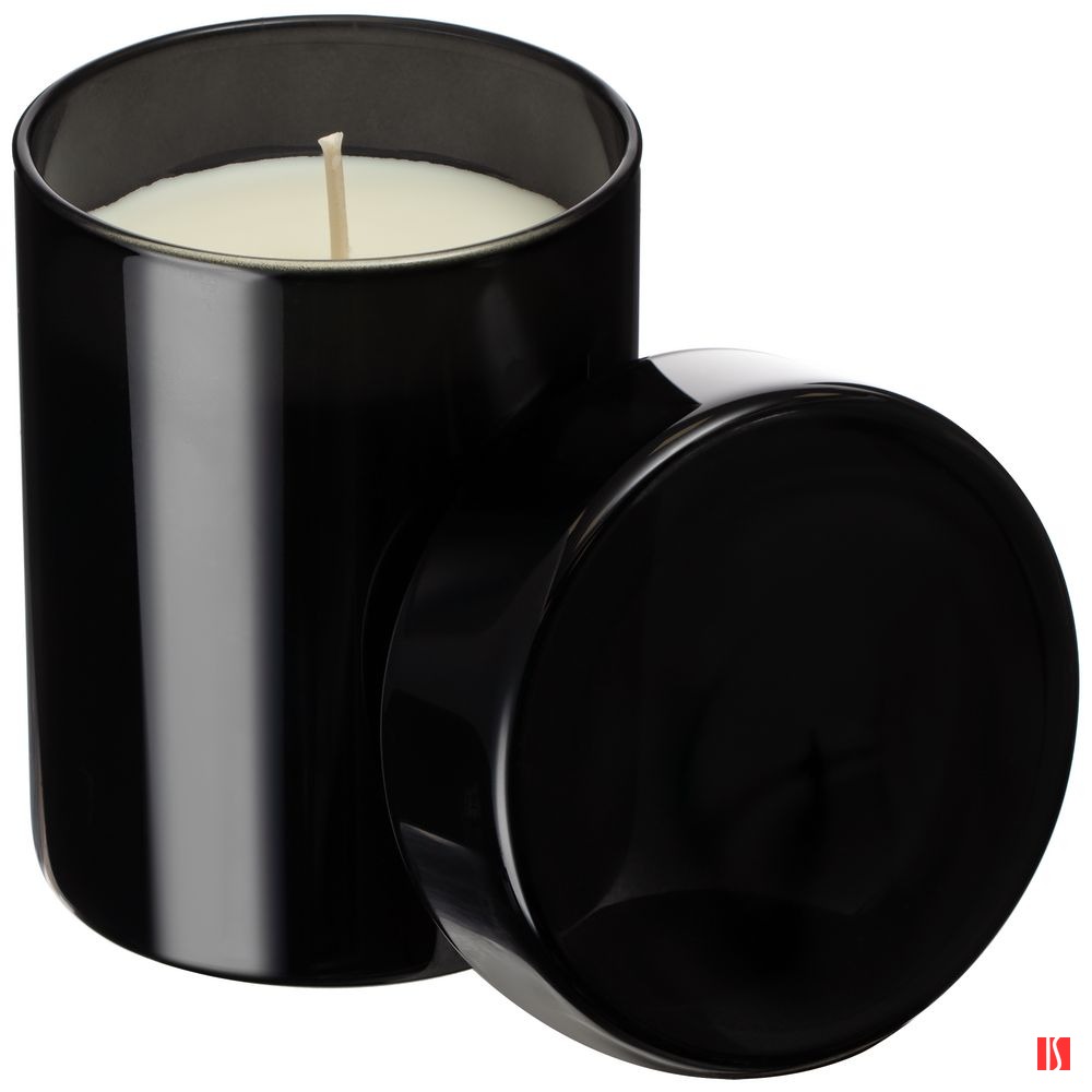 Ароматическая свеча Flikka, сандал и амбра, черная