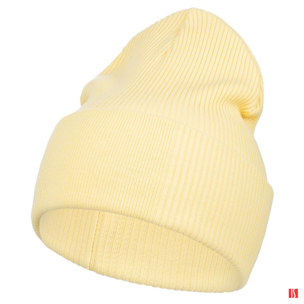 Шапка Real Rib, желтая (нарцисс)