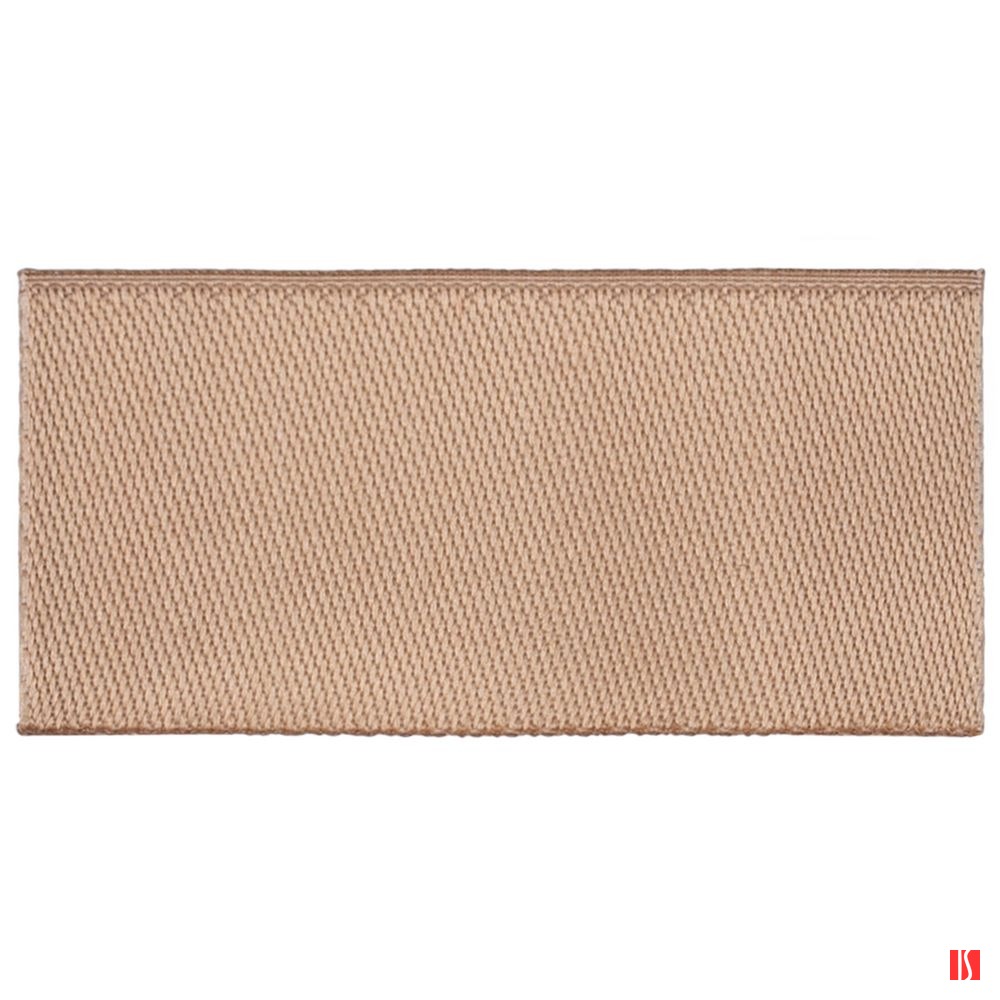 Лейбл тканевый Epsilon, XXS, бежевый