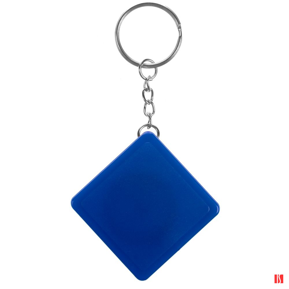 Брелок с рулеткой Square, ver.2, синий