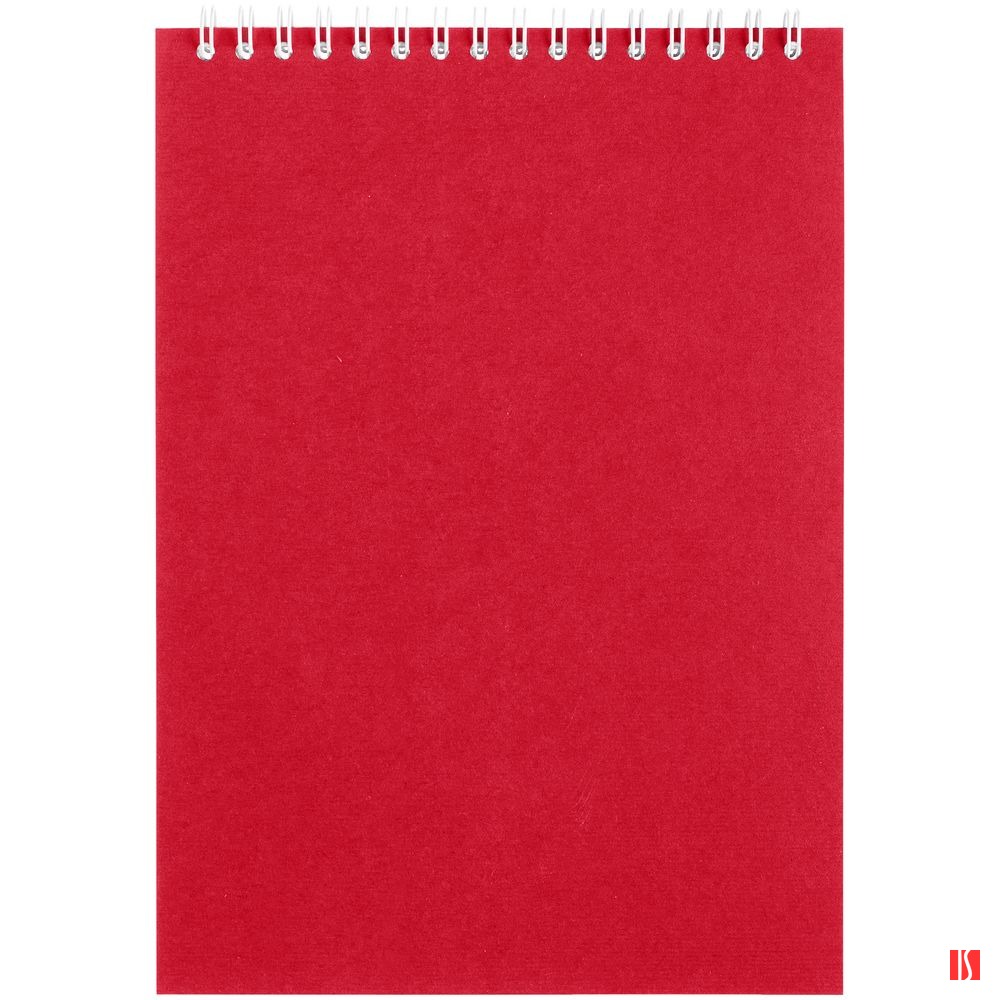 Блокнот Dali в клетку, красный