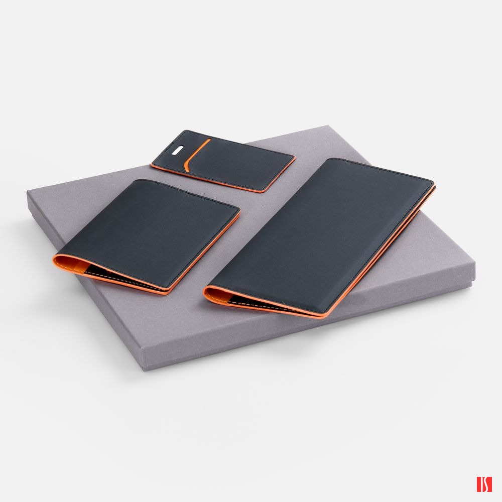 Набор Multimo Simple, черный с оранжевым