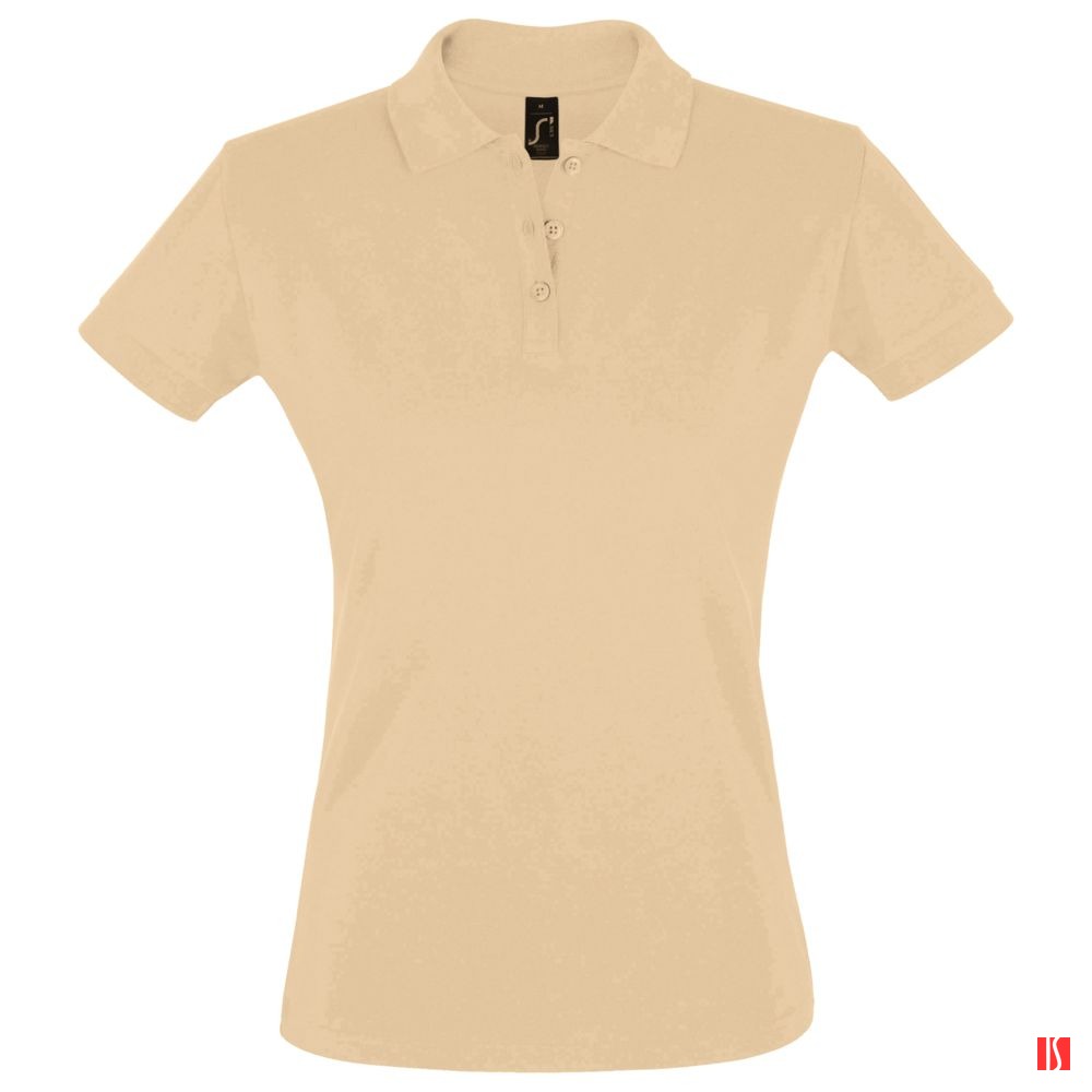 Купить Рубашка поло женская Perfect Women 180, песочная Рубашка поло женская Perfect Women 180, песочная