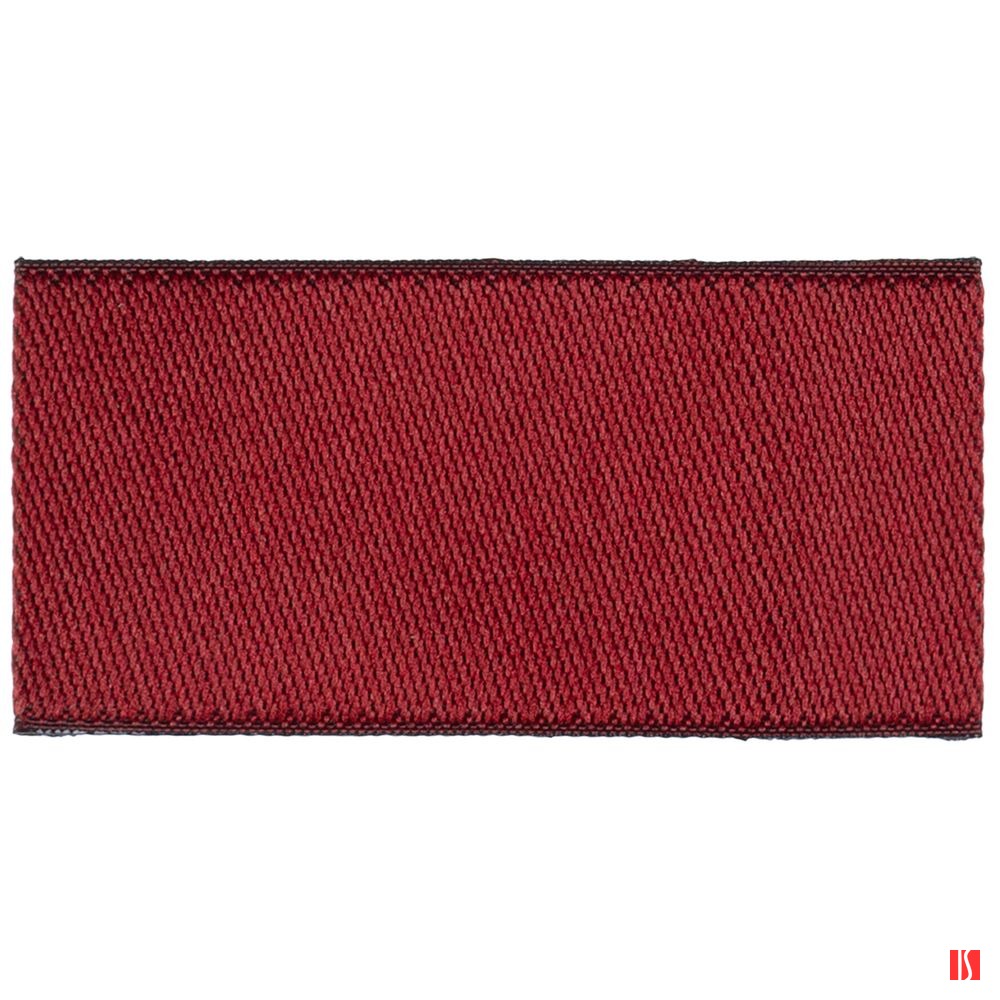 Лейбл тканевый Epsilon, XXS, бордовый