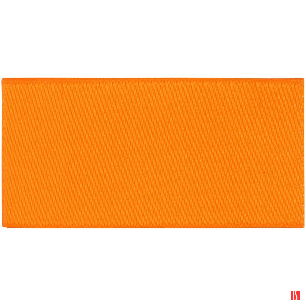 Лейбл тканевый Epsilon, XXS, оранжевый неон