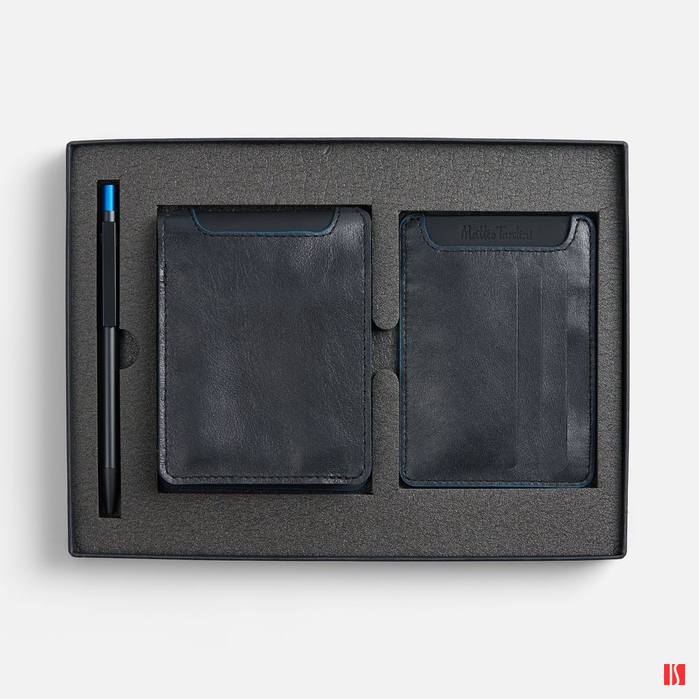 Набор Arrival, черный с синим