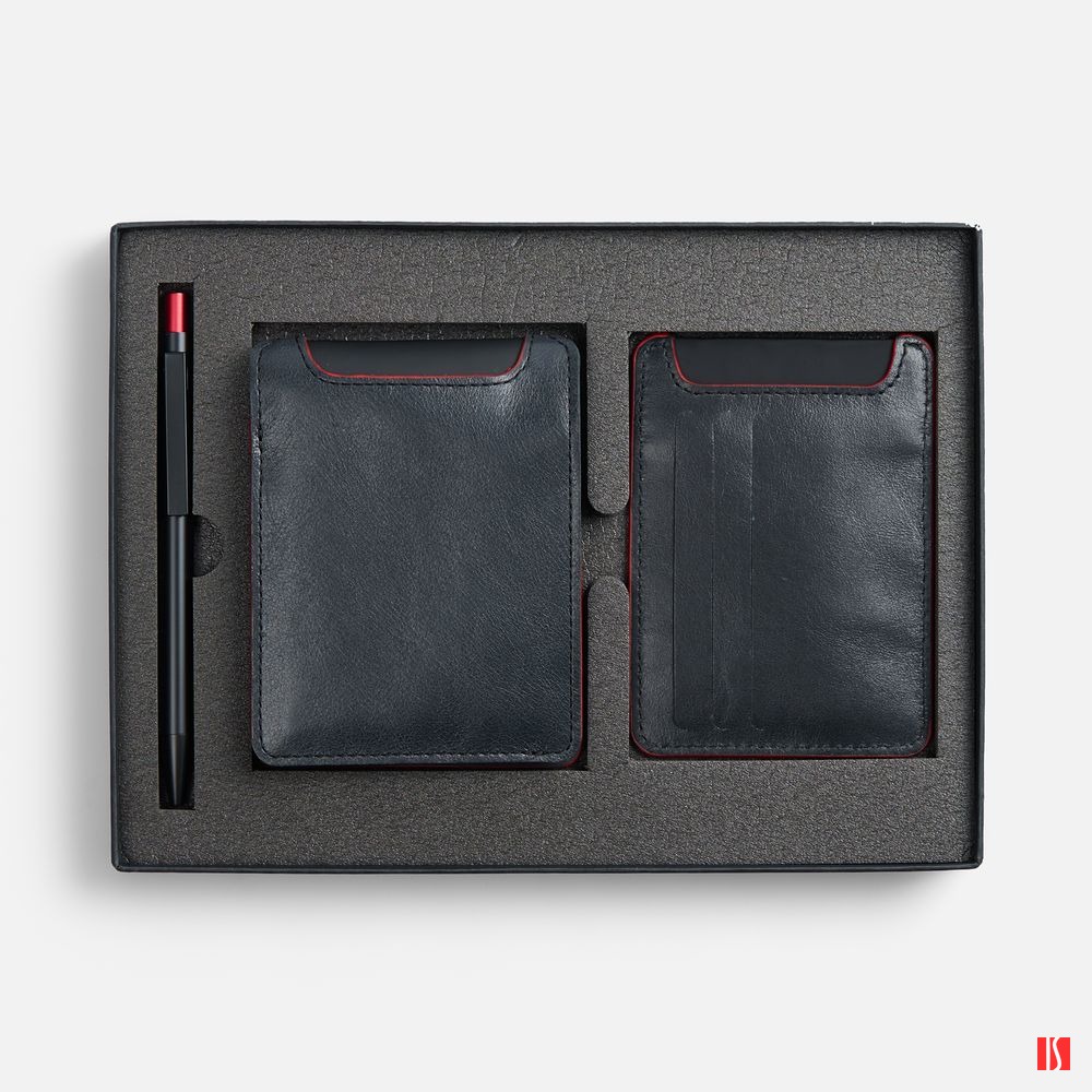 Набор Arrival, черный с красным