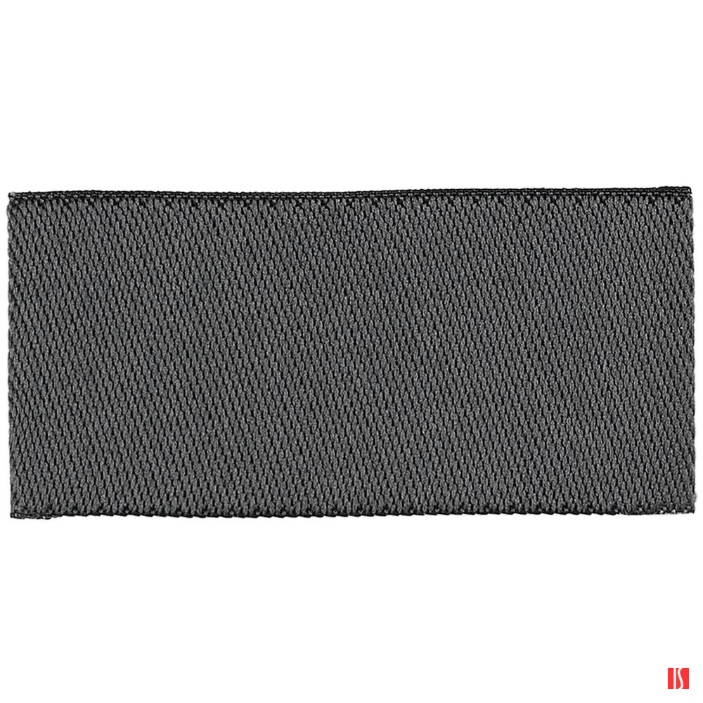 Лейбл тканевый Epsilon, XXS, темно-серый