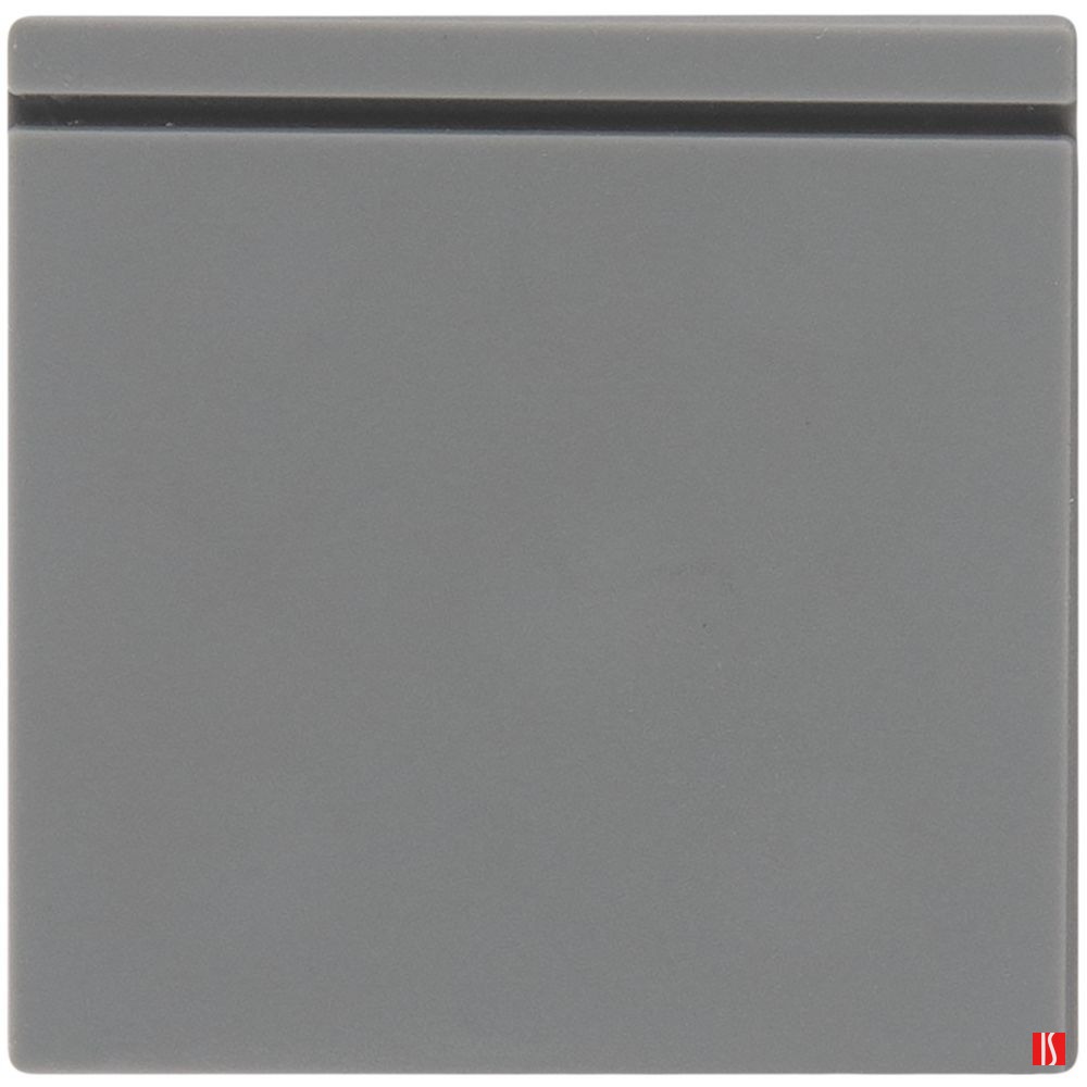 Лейбл из ПВХ Kare, серый