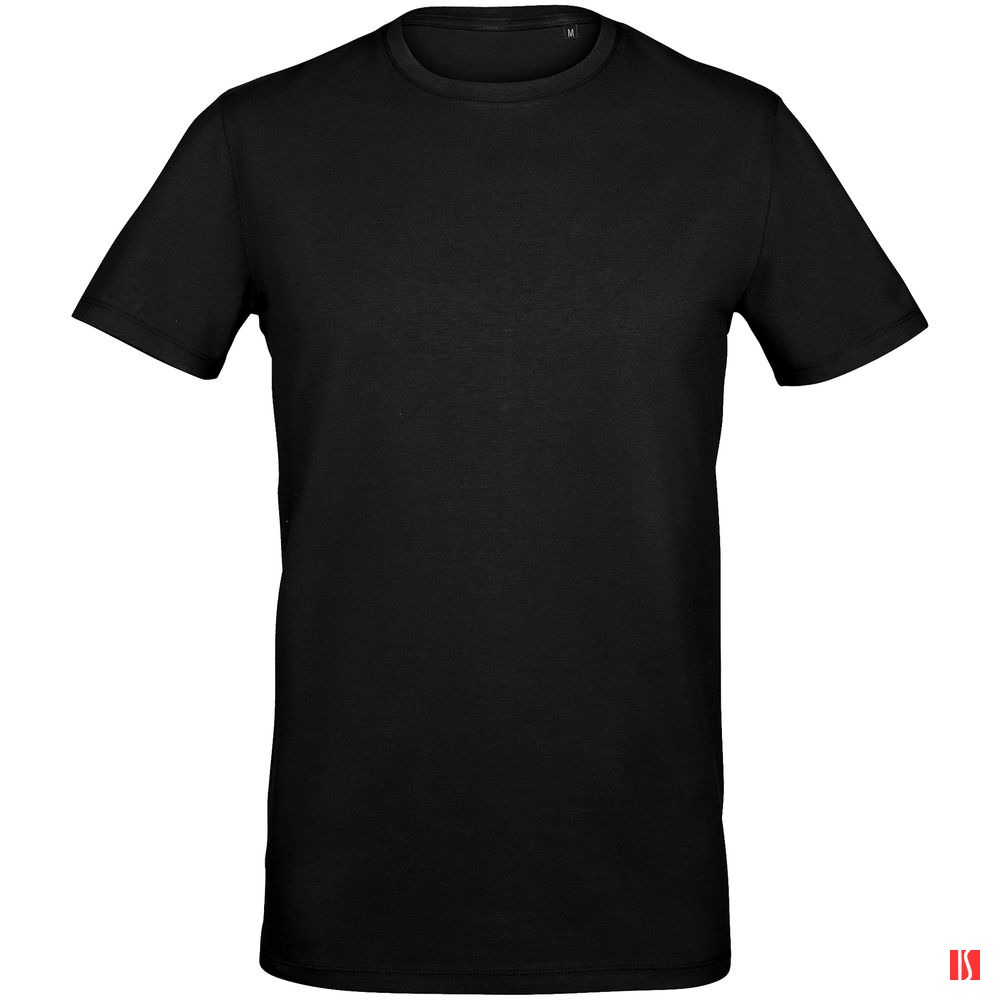 Купить Футболка мужская Millenium Stretch Men, черная Футболка мужская Millenium Stretch Men, черная