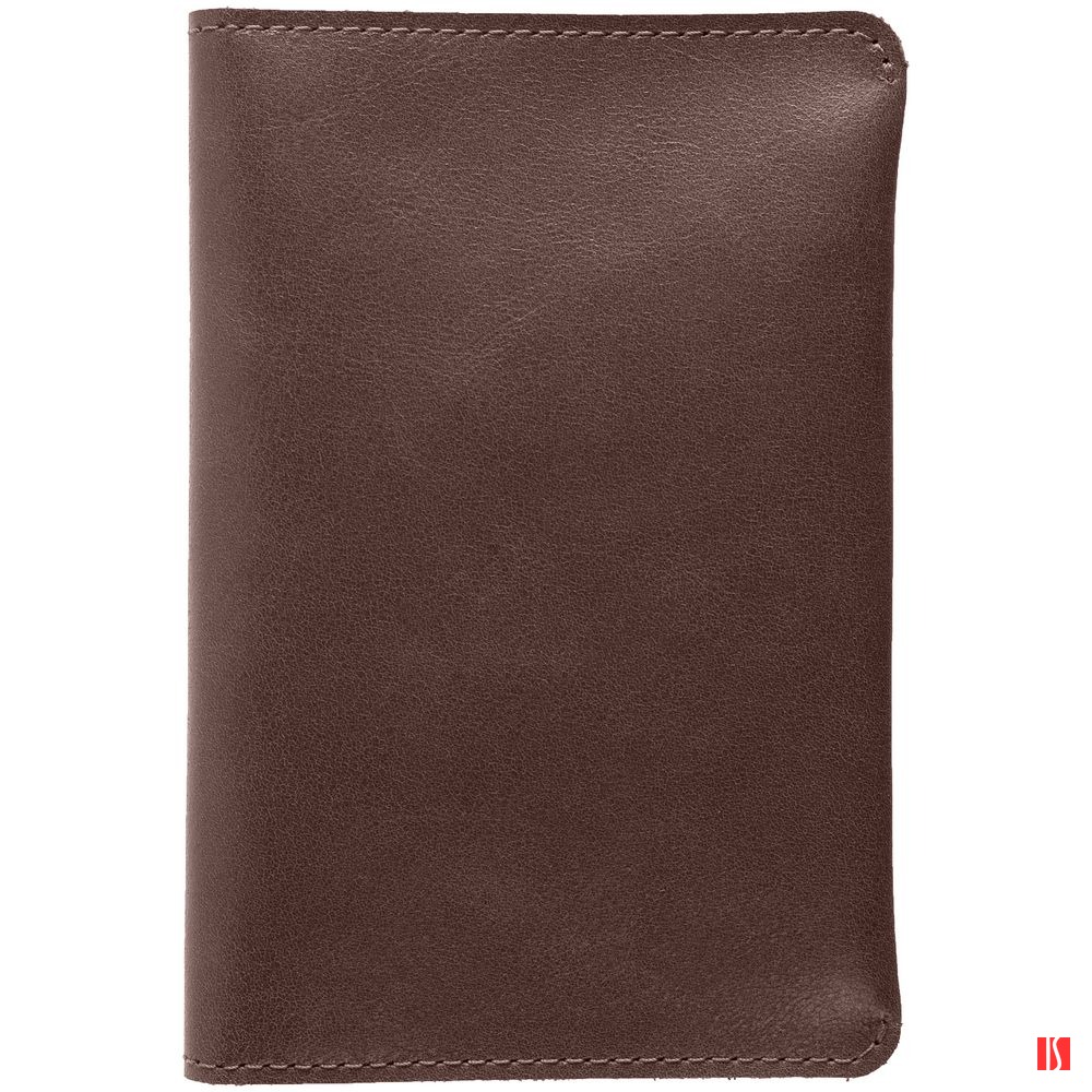 Обложка для паспорта Apache, ver.2, темно-коричневая