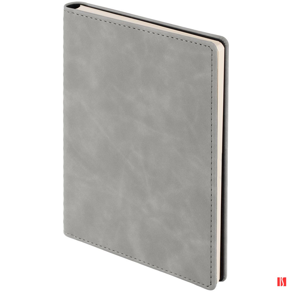 Ежедневник Spring Urban на заказ, недатированный, серый