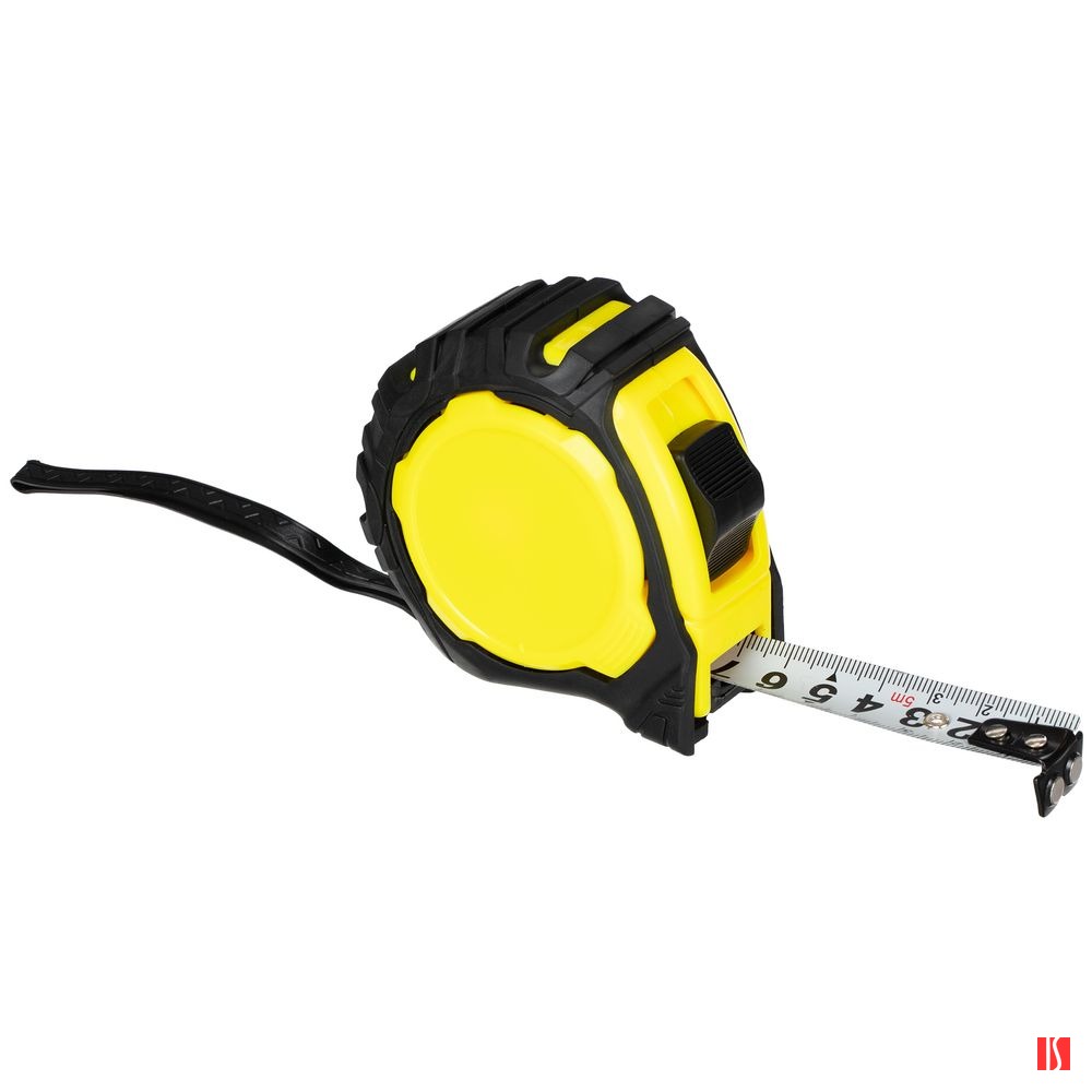 Рулетка Mittari с магнитным наконечником, 5 м, желтая