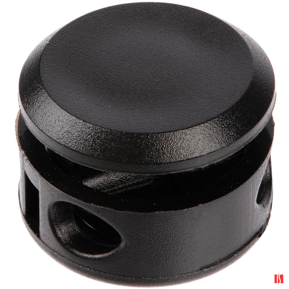 Двойной фиксатор для шнура Brоgy, черный