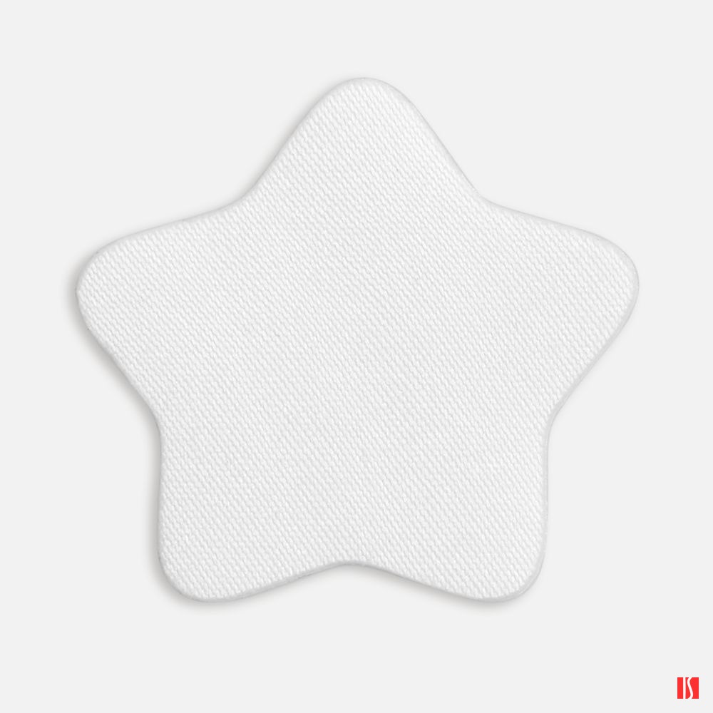 Наклейка тканевая Lunga Bial, M, белая