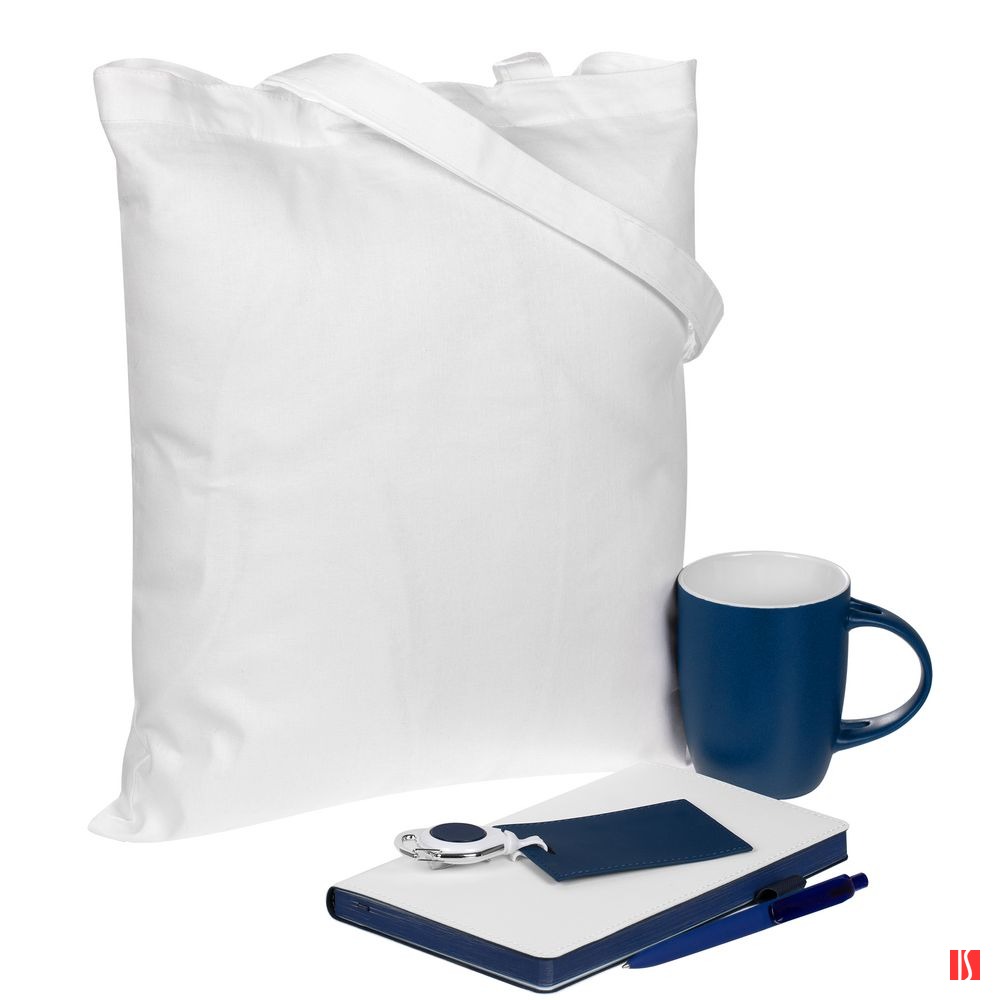 Набор Welcome Pack, синий с белым