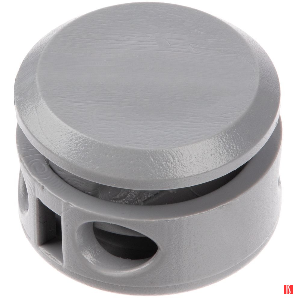 Двойной фиксатор для шнура Brоgy, серый