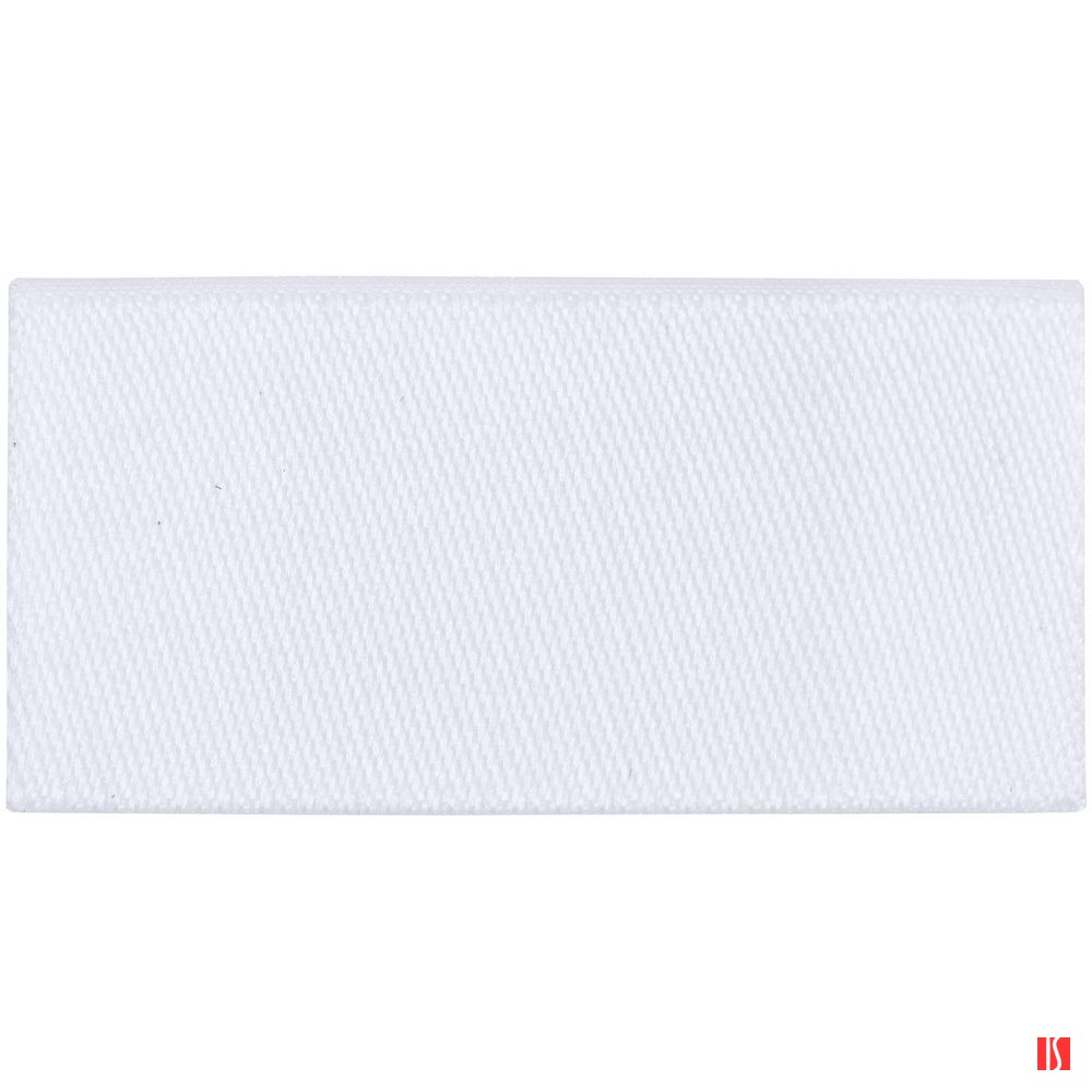 Лейбл тканевый Epsilon, XXS, белый