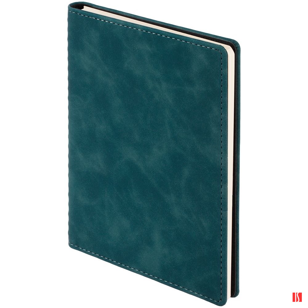 Ежедневник Spring Urban на заказ, недатированный, изумрудный