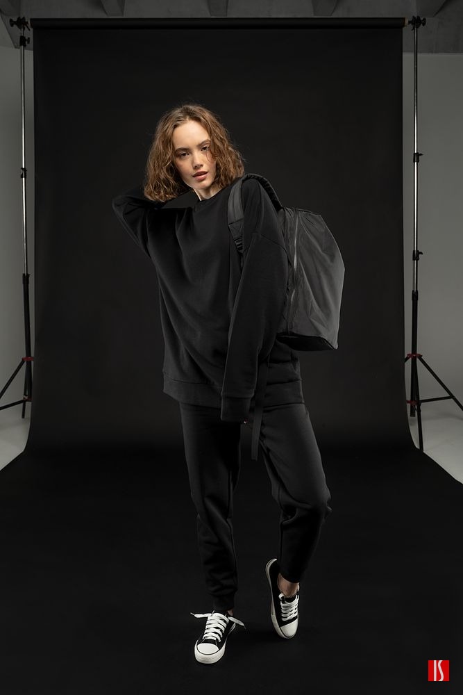 Свитшот унисекс S2, черный