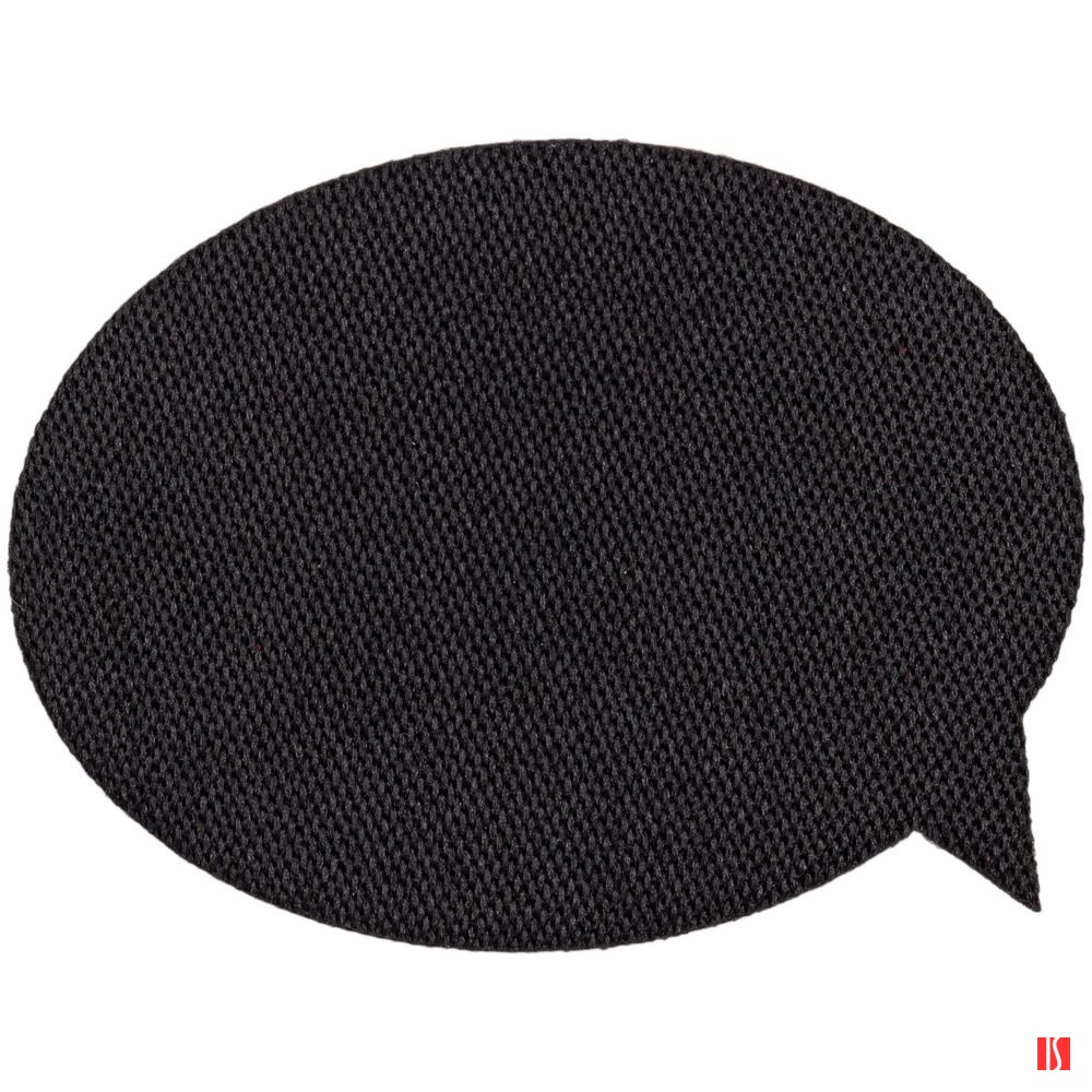 Наклейка тканевая Lunga Bubble, M, черная