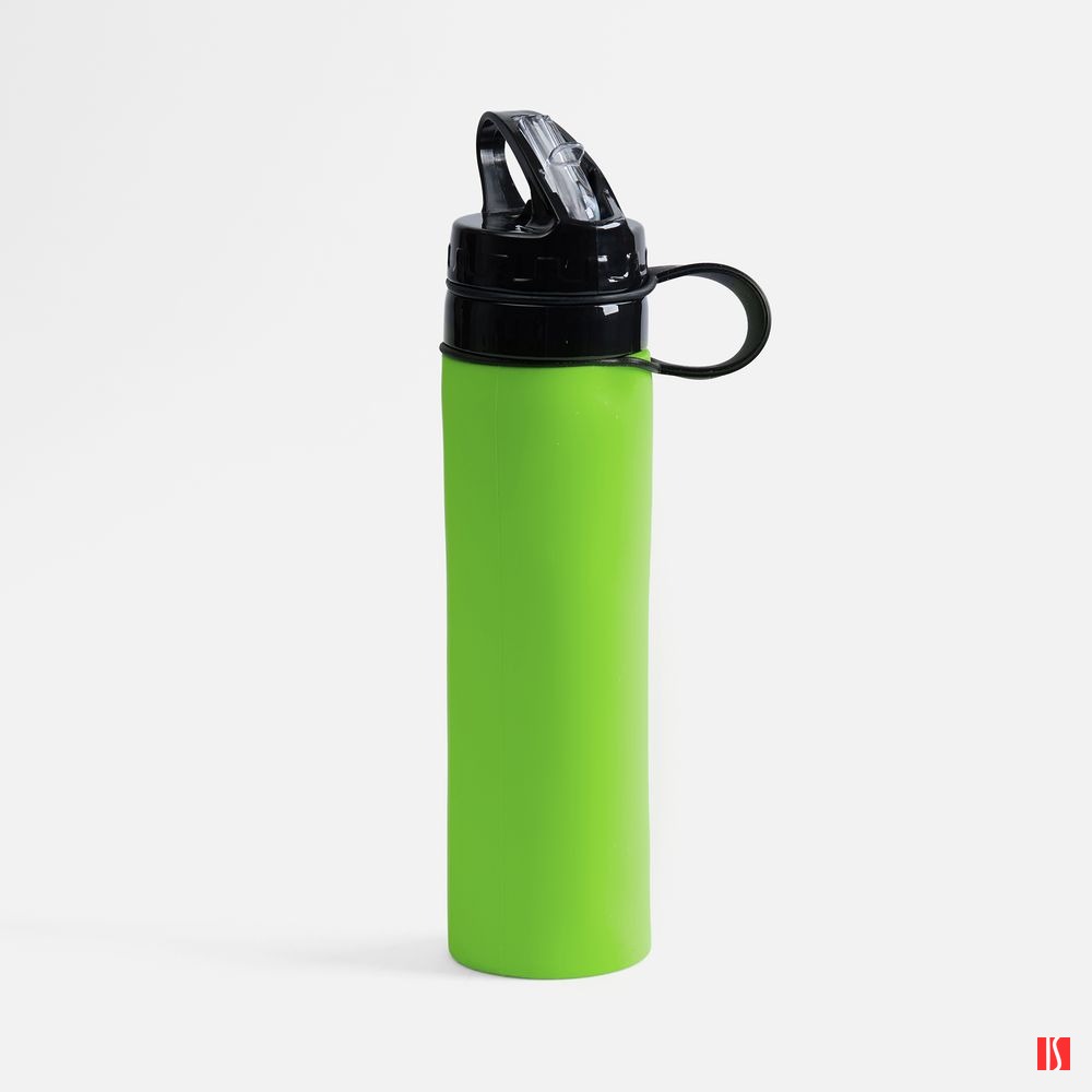 Складная бутылка для воды Langfossen, зеленое яблоко