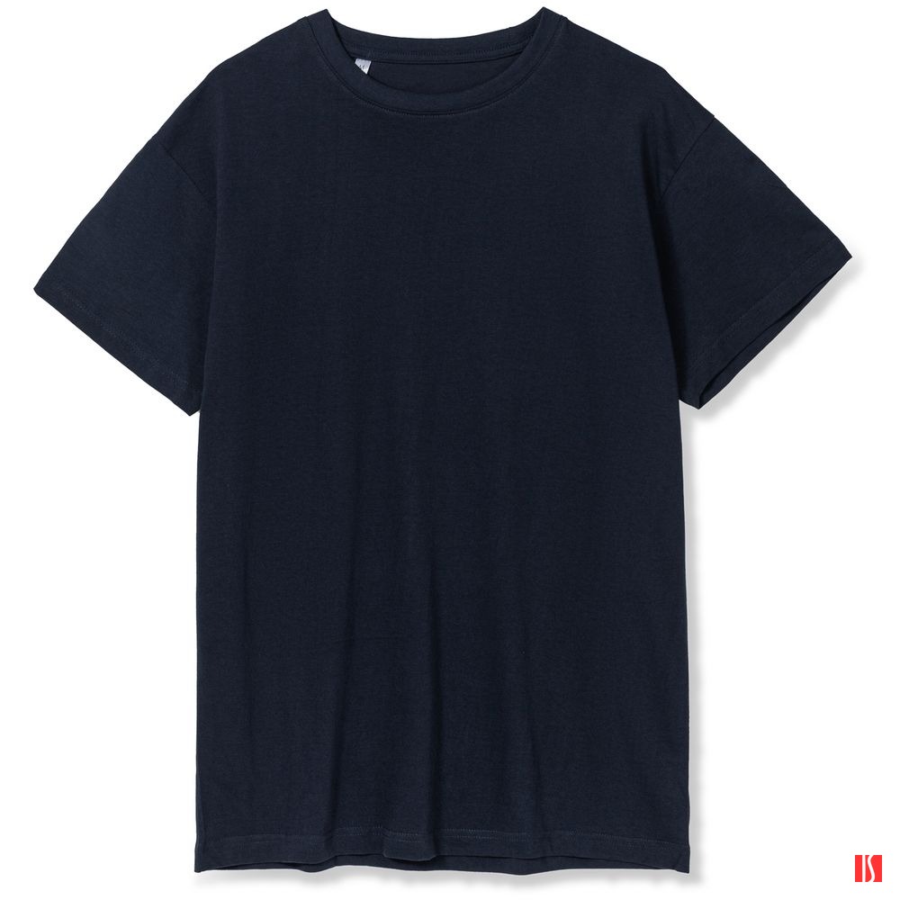 Футболка унисекс T-Bolka 180, темно-синяя (navy)