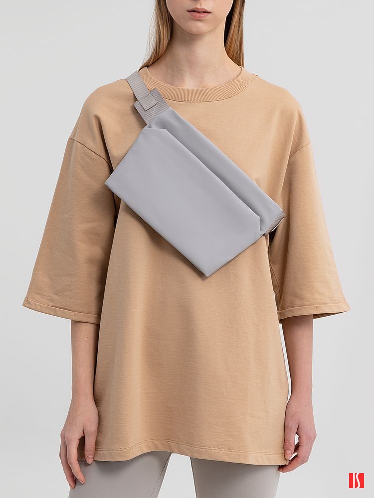 Поясная сумка Traffic, серая