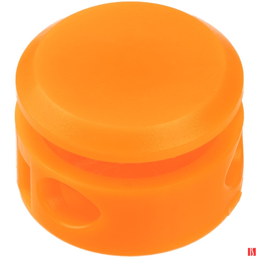 Двойной фиксатор для шнура Brоgy, оранжевый неон