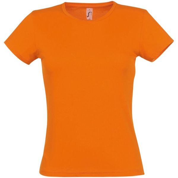 Футболка женская Miss 150, оранжевая