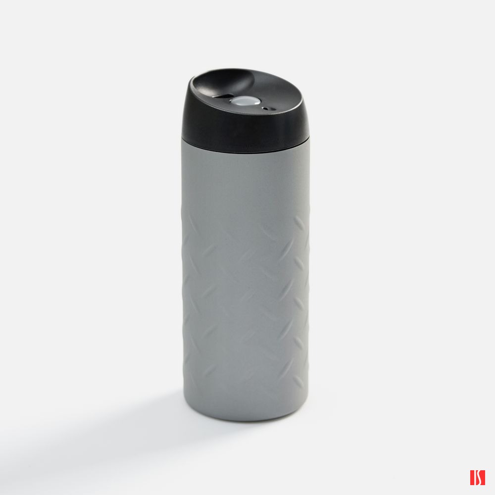 Термостакан Hard Work, серый