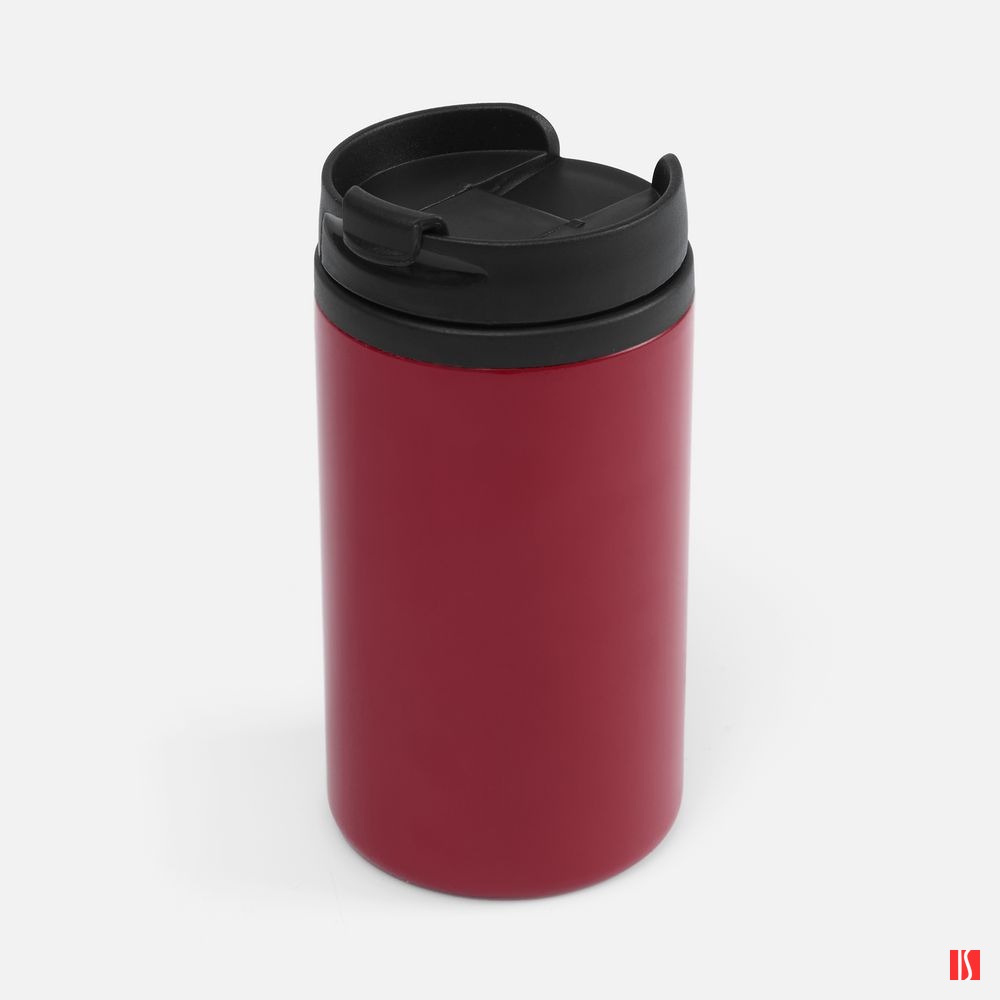 Термостакан Canella, красный матовый