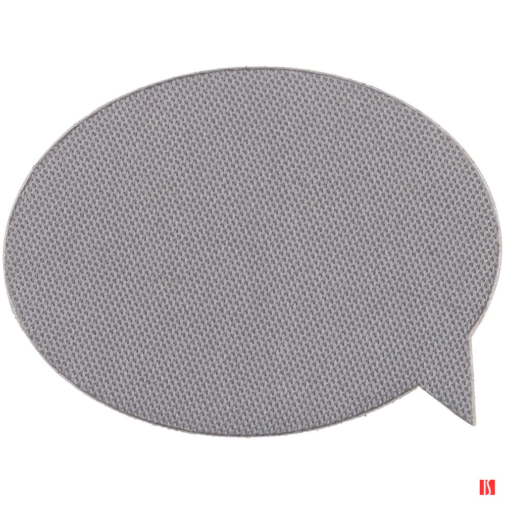 Наклейка тканевая Lunga Bubble, M, серая