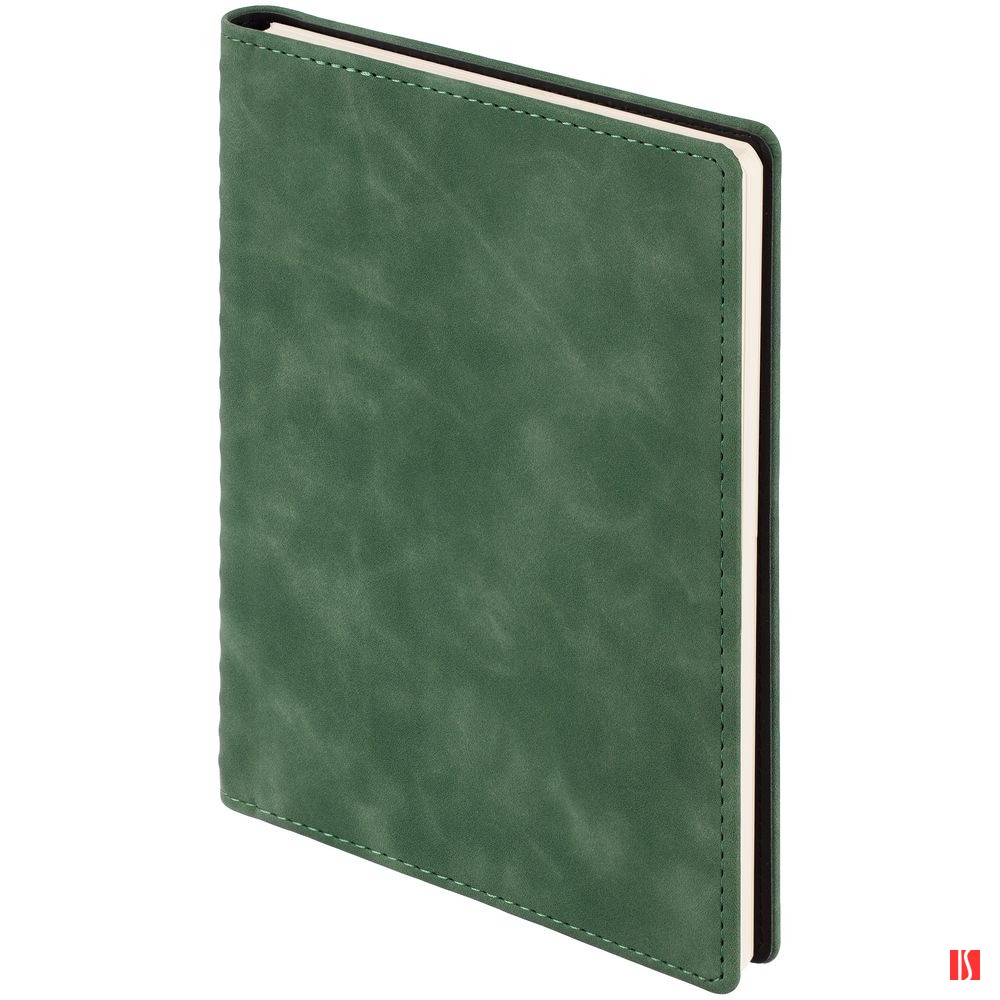 Ежедневник Spring Urban на заказ, недатированный, зеленый