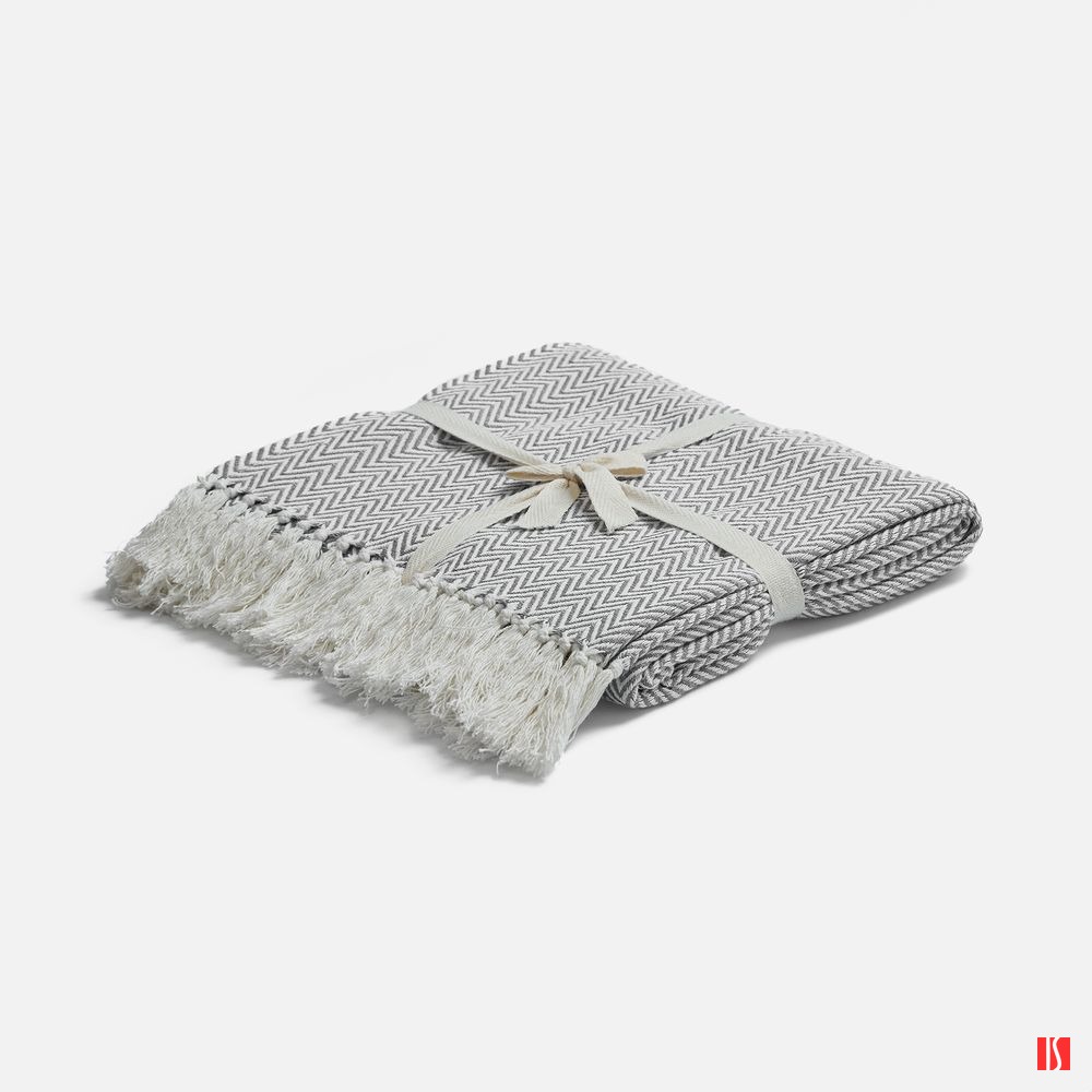 Плед Landour, серый