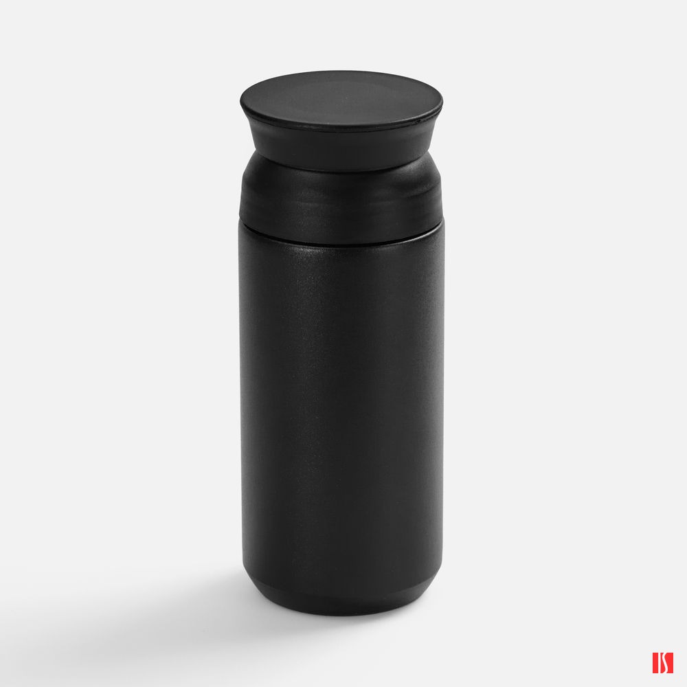 Купить Термостакан Bau с ситечком, черный Термостакан Bau с ситечком, черный