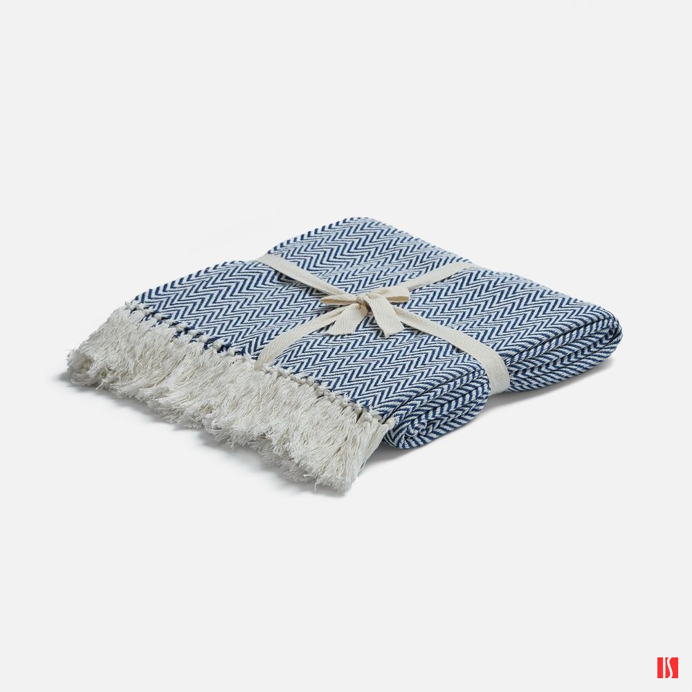 Купить Плед Landour, синий Плед Landour, синий