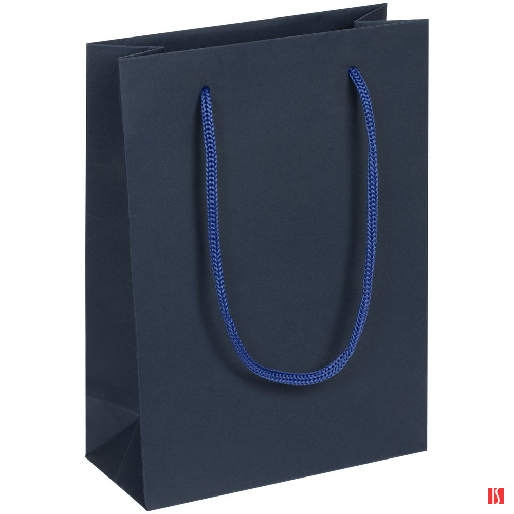 Пакет бумажный Vid S, синий