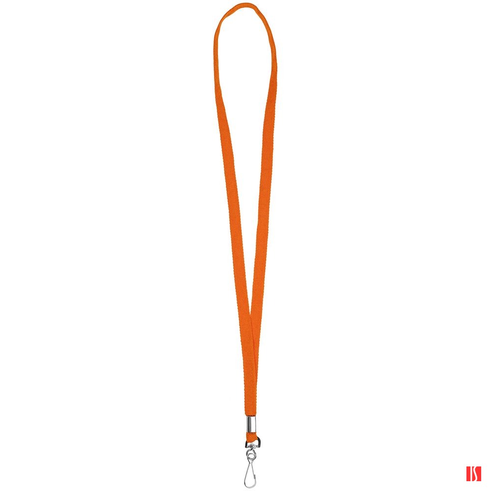 Лента с карабином Colorplan, оранжевая