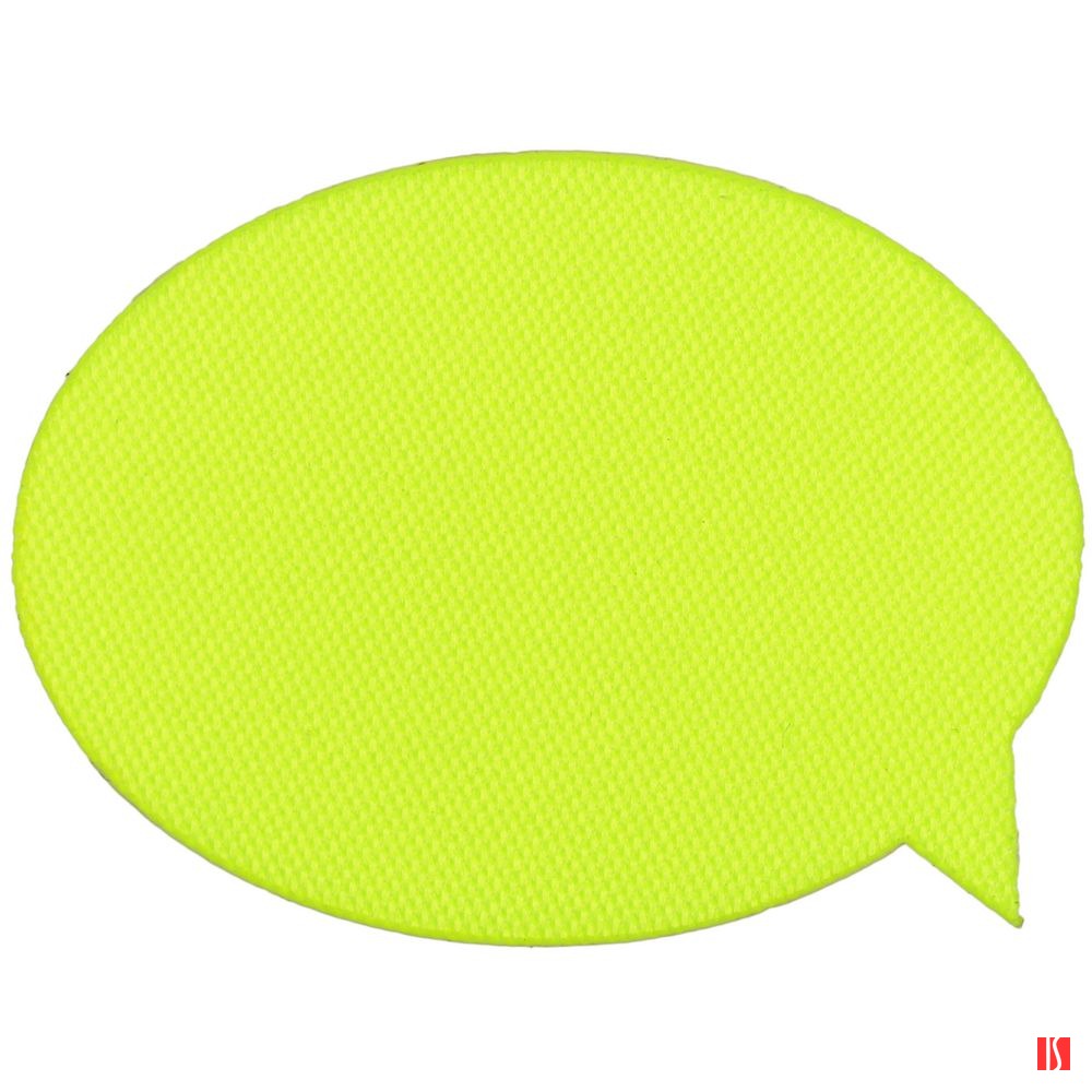 Наклейка тканевая Lunga Bubble, M, желтый неон