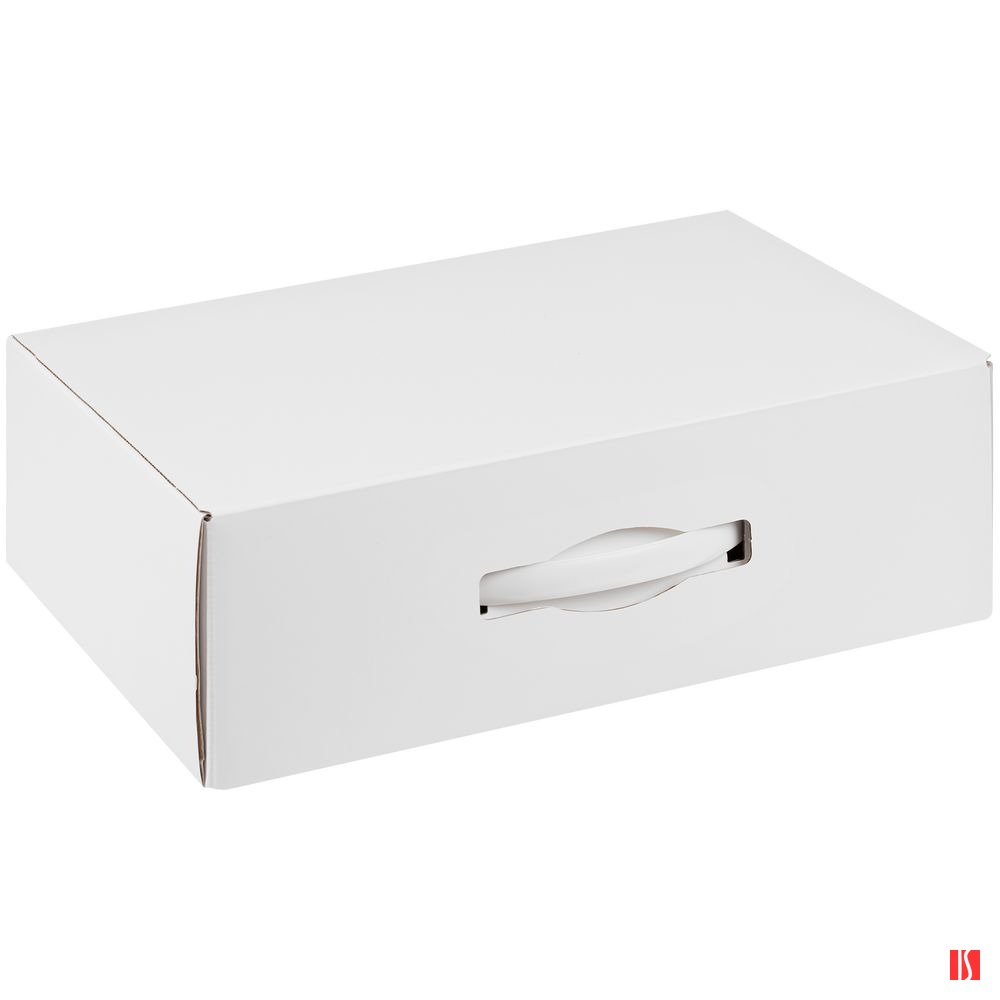 Коробка Matter Light, белая, с белой ручкой