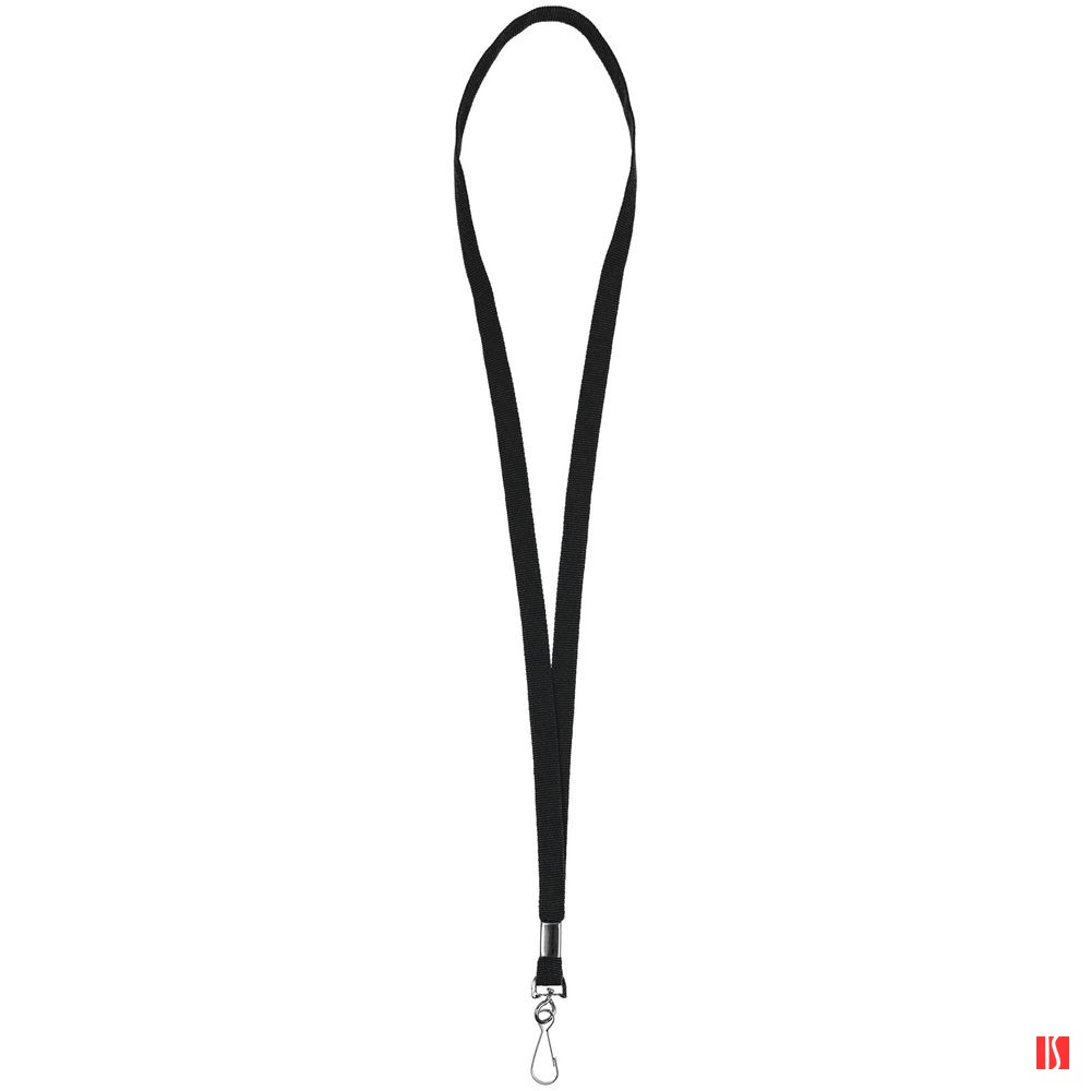 Лента с карабином Colorplan, черная