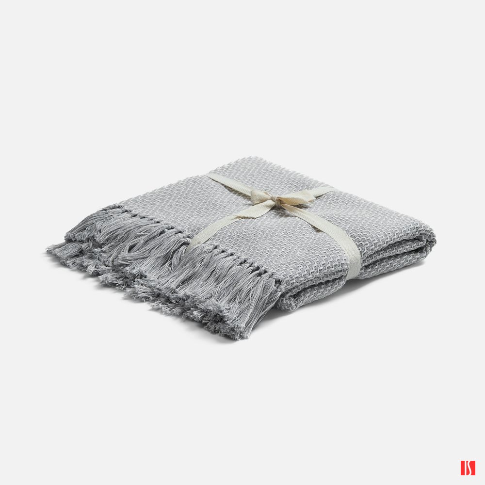 Плед Saltoro, светло-серый