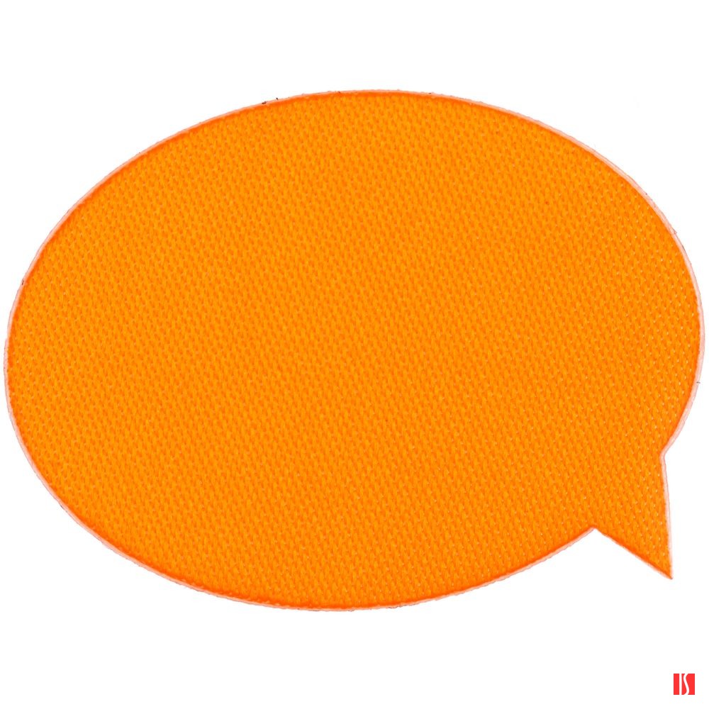 Наклейка тканевая Lunga Bubble, M, оранжевый неон
