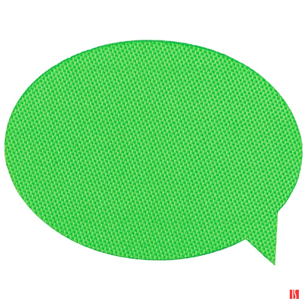 Наклейка тканевая Lunga Bubble, M, зеленый неон