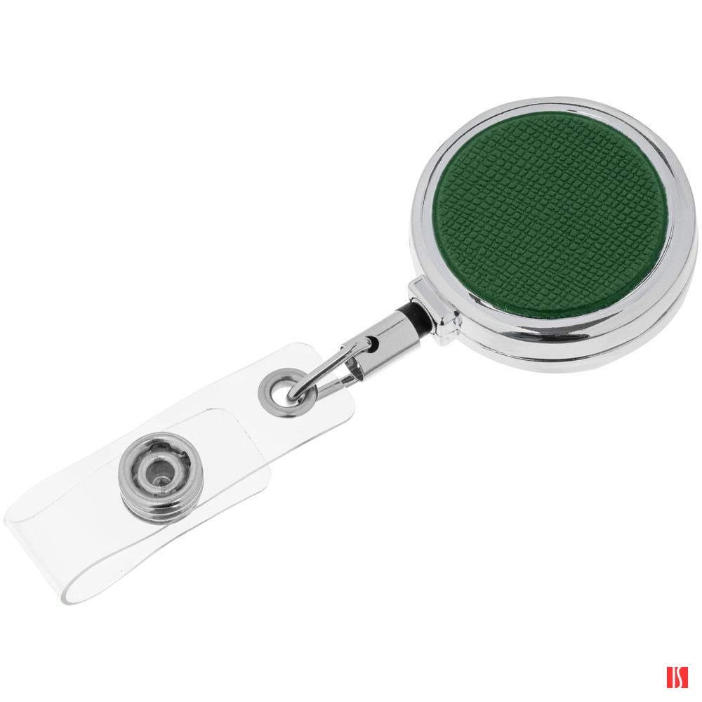 Ретрактор Devon, темно-зеленый