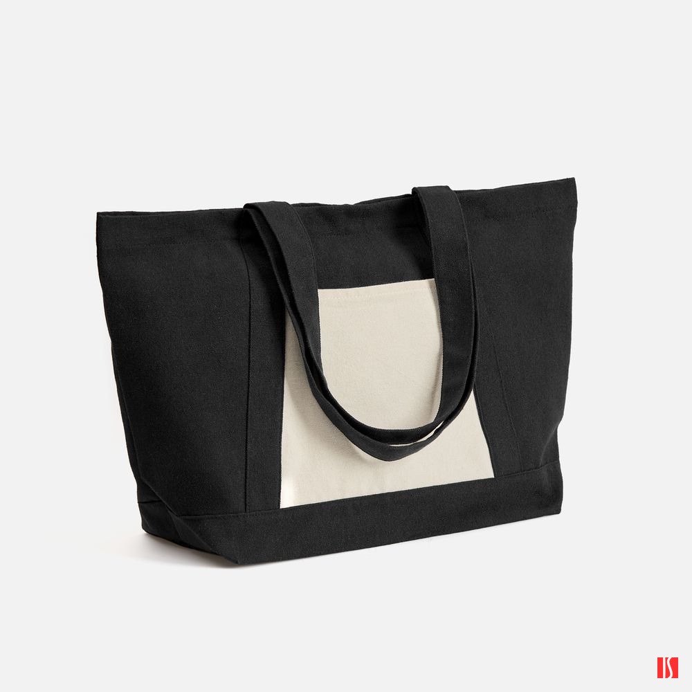 Купить Шопер Shophop, черный с неокрашенным Шопер Shophop, черный с неокрашенным